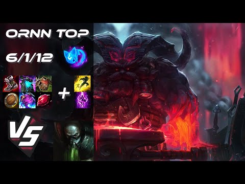 TOP Ornn vs Urgot - EU Grandmaster Patch 14.23