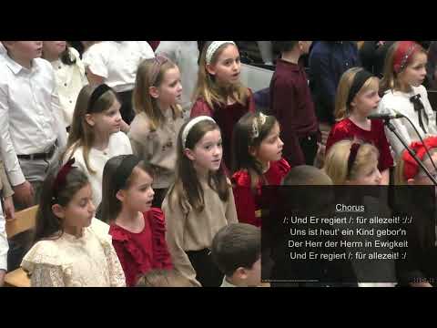 Children's Choir & Orchestra - He reigns for all time
