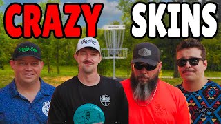 900 Rated Disc Golf Skins Match | Pro Tour Style Super Holes