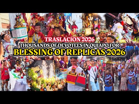 The Blessing of Jesus Nazareno Replicas Traslacion 2026