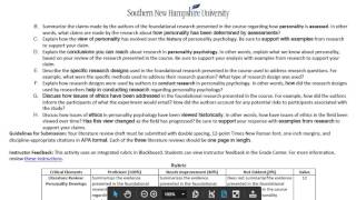 3-2 Final Project I Milestone One Literature Review Draft
