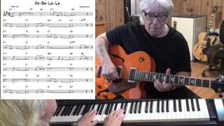 Ho-Ba-La-La  Jazz guitar & piano cover ( Joao Gilberto )