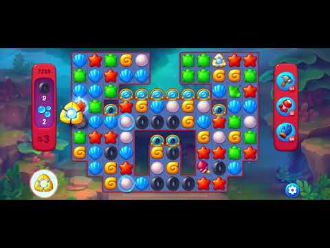 Fishdom Hard level 7239 no boosters フィッシュダム