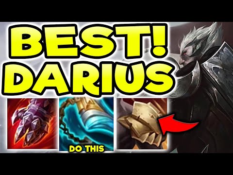 DARIUS TOP IS NOW LITERALLY A RAIDBOSS (AMAZING) - S11 DARIUS TOP GAMEPLAY! (Season 11 Darius Guide)