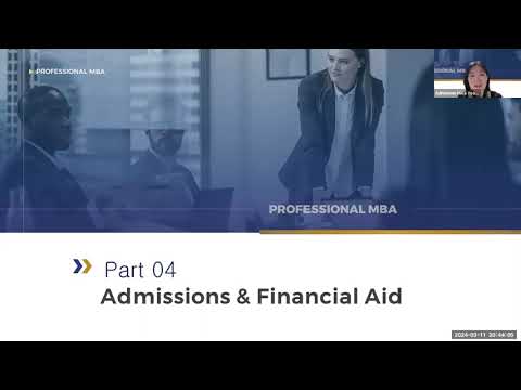 Part 2. 2024 SKK GSB Fall Professional MBA Admission & Financial Aid