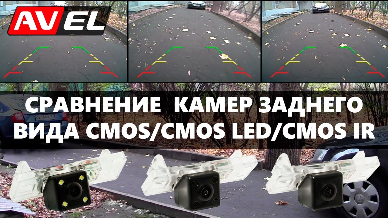 Сравнительный обзор камер заднего вида с сенсорами CMOS
