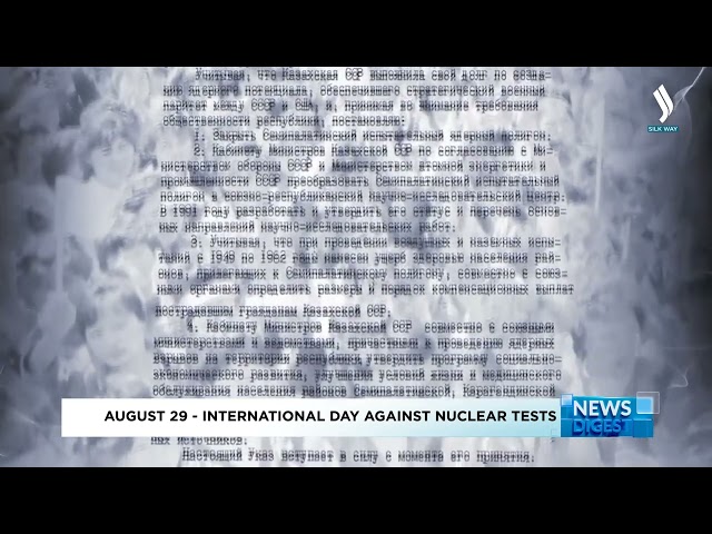 29 августа - Международный день действий против ядерных испытаний