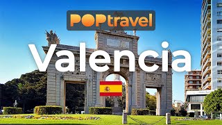 Walking in VALENCIA / Spain 🇪🇸- City Center and Turia Riverbed Park - 4K 60fps (UHD)