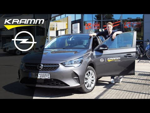 Völlig elektrisiert im Test - der Opel Corsa-e beim Autohaus KRAMM