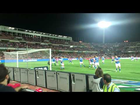 Gol de El Arabi Granada 2 - 0 Athl Bilbao 2013