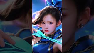 Beautiful girl real anime