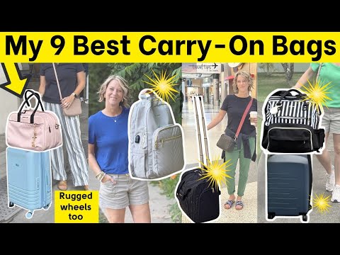 My Best 9 Carry-on Bags for Travel!