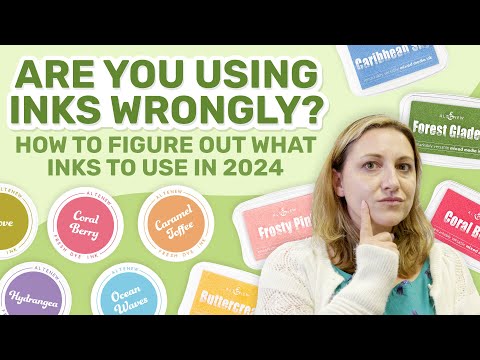 Should I use pigment inks or dye inks for card making?