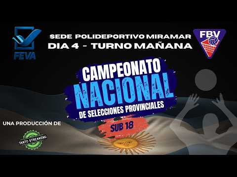 4M - CAMPEONATO NACIONAL DE SELECCIONES PROVINCIALES S18 2026