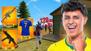 🔥 NOBRU USOU A NOVA SKIN E AMASSOU! 27 KILLS + BOOYAH LIMPANDO O MAPA