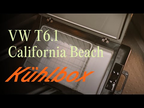 VW T6.1 California Beach: Kühlbox | Vanever 2025