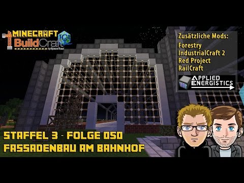 Let´s Play Buildcraft [HD+] S03E050 - Fassadenbau am Bahnhof