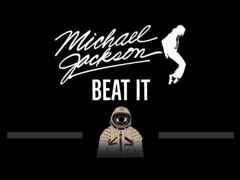 Michael Jackson • Beat It (CC) 🎤 [Karaoke] [Instrumental Lyrics]