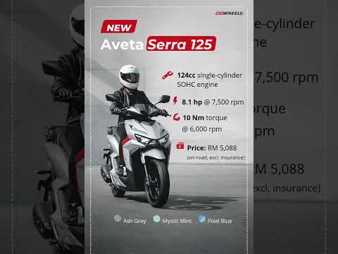 Introducing the all-new Aveta Serra 125 