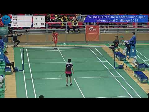 MS U13 R16 #119| (KOR) Jung.Y vs (KOR) Cho.S[WONCHEON YONEX Korea Junior Open International Challen
