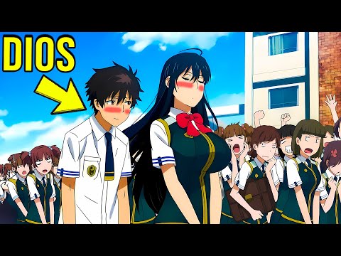 🔶PERDEDOR AC0SADO ENAMORA A LA CHICA MÁS POPULAR CON SUS PODERES DE DIOSES