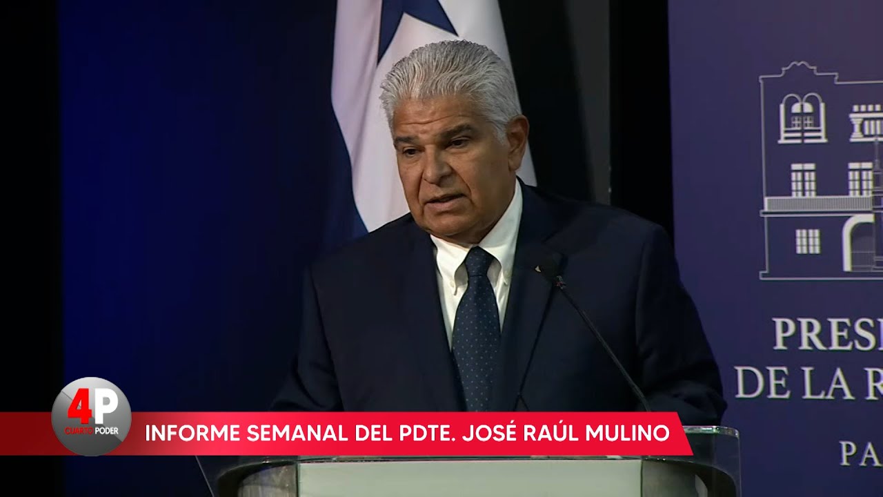 Conferencia del presidente de Panamá, José Raúl Mulino: 24 de abril de 2025