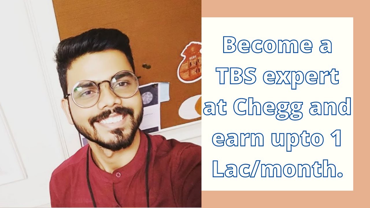 TBS (Text Book Solutions) Expert on Chegg | Earn up to Rs.1 Lac/month | Chegg