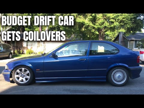 Do E36 Coilovers Fit on the 318ti? | Budget E36 318ti Drift Build