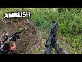 Sniper POV Intense Airsoft Trench Battle Like WW1