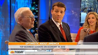 New Year 2013 - Buffett, Robbins, Castro & Blakely on Optimism & Entrepreneurship