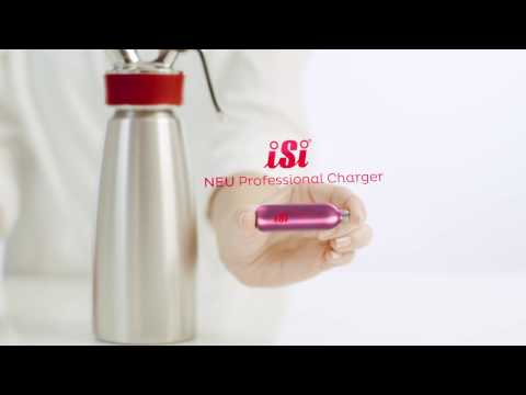 Der neue iSi Professional Charger mit Kaffee