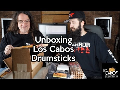 Hangin' with Glenn & TJ:   Unboxing Los Cabos Drumsticks!