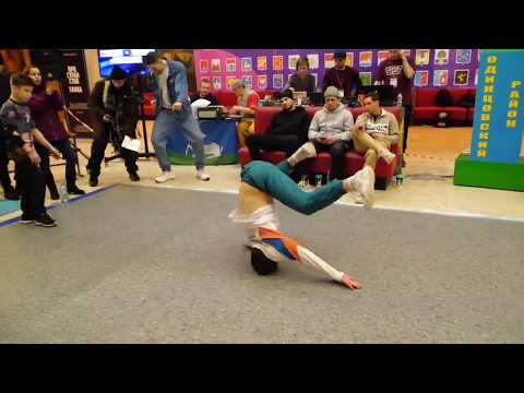 final juniors (14-15) bboy Gizmo vs Kesl - брейкданс чемпионат г.Одинцово