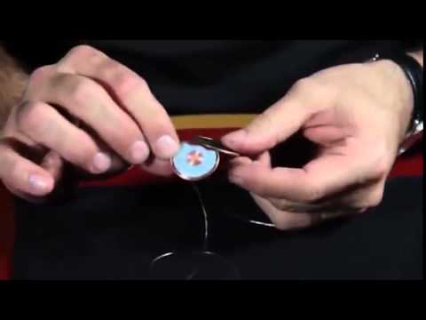 Saturn Magic -Flipper Coin Pro Elastic System Quarter Dollar (D0148) by Tango Magic - Trick