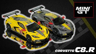 UNBOXING: Mini GT Chevrolet Corvette C8.R 1/64 Scale 24 Hours of Daytona IMSA Race Cars