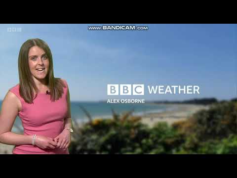 Alex Osbourne BBC One South Today weather May 8th 2022 in HD! - 60 FPS