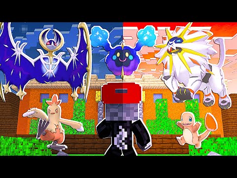Minecraft : Pokémon Sol e Lua - SOLGALEO E LUNALA APARECERAM NA REGIÃO DE ALOLA DE POKEMON! Ep. 2