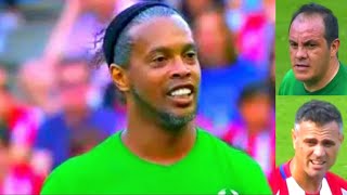 Atletico Madrid vs World Legends ⚽️ RONALDINHO