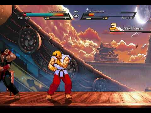 Mugen Shin Ryu Vs Shin Ken Part 1