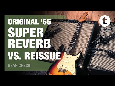Fender 1966 Super Reverb vs Reissue | Can you hear the difference? | Thomann