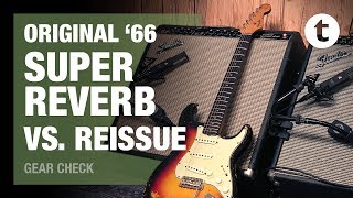 Video thumbnail for Fender 1966 Super Reverb vs Reissue | Can you hear the difference? | Thomann by Thomann's Guitars & Basses
