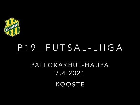 P19 Futsal-Liiga Pallokarhut - HauPa (4-8) 070421 Kooste