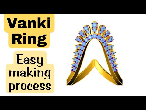 Vanki Ring|Easy making process|Ring|jewelry design|matrix 9|#tutorial|32
