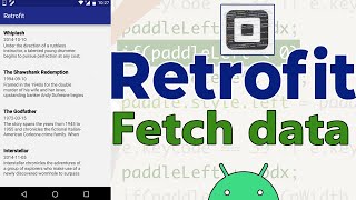 Fetch data from server using retrofit in Android |  Retrofit Android tutorial in Hindi