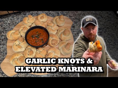 Homemade Garlic Knots & Elevated Marinara – The BEST Appetizer EVER!!