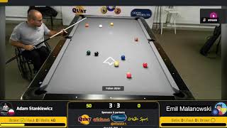  Emil Malanowski - Adam Stankiewicz - Rematch - Formula B135 9 ball sparing match