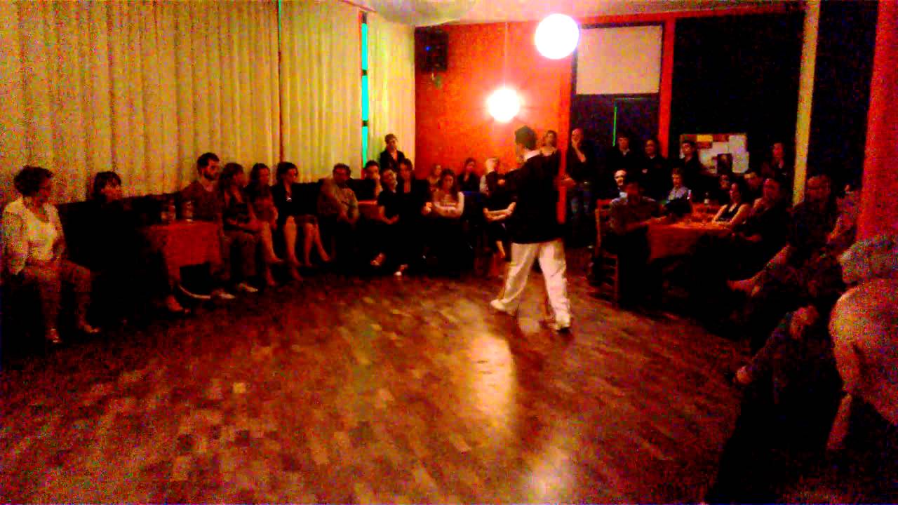Csongor Kicsi y Laura Iaru - 4/4 at Ravenna Floridita Milonga, Italy