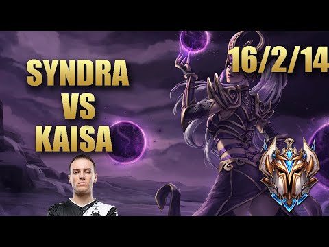 G2 Esports Perkz Syndra Adc Vs Kaisa - KR Challenger Patch 9.20