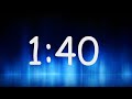 1:40 Minutes Timer / Countdown from 1min 40sec