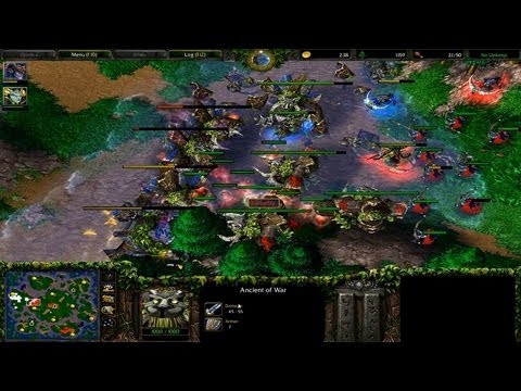 WarCraft 3: FuriouSly (NE) vs IBUILDDRYAD (NE)